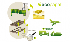 Figura 2. Proceso de producción: Perchas de Cartón 100% Ecológicas. Fuente : Artículo- Metro de Monterrey: un ejemplo de energía sustentable http://vidaverde.about.com/od/Energias-renovables/a/Metro-De-Monterrey-Un-Ejemplo-De-Energia-Sustentable.htm